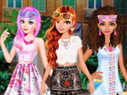 Kısa yaz eteklerini giydirmek