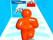 Uzun boylu adam koşuyor